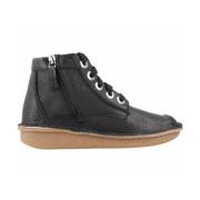 Clarks Lace-up Boots Black, Dam