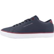 Tommy Hilfiger Core Low Leather Sneakers Blue, Herr