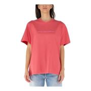 Stella McCartney Ikonisk Stella T-Shirt Pink, Dam