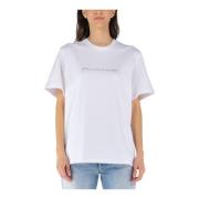 Stella McCartney Ikonisk Stella T-Shirt White, Dam