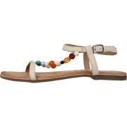 Gioseppo Stiliga platta sandaler för kvinnor White, Dam