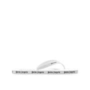 Palm Angels Kvinnors Gummiflipflop Slides White, Dam