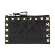 Valentino Garavani Rockstud Plånbok Black, Dam