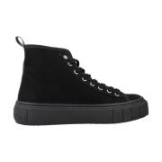 Victoria Casual Lace-Up Sneakers for Women Black, Dam