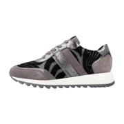 Geox Stiliga Avslappnade Sneakers för Kvinnor Gray, Dam