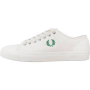Fred Perry Canvas Sneakers för Modern Man White, Herr