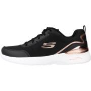 Skechers Stiliga Dynamight Hal Sneakers Black, Dam