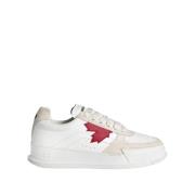 Dsquared2 Stiliga Sneakers för Män och Kvinnor White, Herr