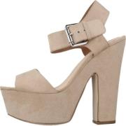 La Strada High Heel Sandals Brown, Dam