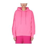 Ambush Sweatshirt med broderad logotyp Pink, Dam