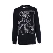 Givenchy Pre-owned crewneck tröja Black, Dam