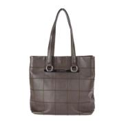 Chanel Vintage Pre-owned Läder totevskor Brown, Dam