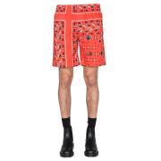 Msgm Casual shorts Red, Herr