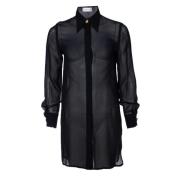 Versace Pre-owned Pre-owned Shirts Black, Dam