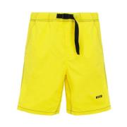 Msgm Gula Shorts Ss22 Yellow, Herr