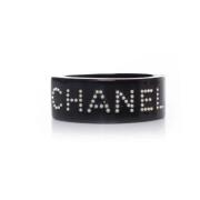 Chanel Vintage Begagnade smycken Black, Dam