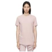 Rick Owens Kortärmad ekologisk bomull T-shirt Pink, Dam