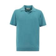 Mauro Ottaviani Polo Shirts Blue, Herr