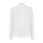 Kenzo Tiger Crest Logo Skjorta White, Herr