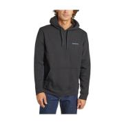 Patagonia Logo Uprisal Hoodie Black, Herr