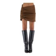Nineminutes Short Skirts Brown, Dam