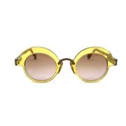 Anne & Valentin Sunglasses Yellow, Dam