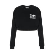 Moschino Stilfull Sweatshirt Black, Dam