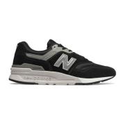 New Balance Läder- och Mesh Sneakers - Livsstilsmodell Black, Herr