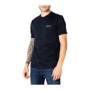 Armani Exchange Stilren Bomull T-shirt för Män Black, Herr