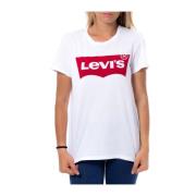Levi's Grafisk T-shirt - Vår/Sommar Kollektion White, Dam