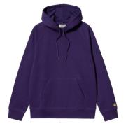Carhartt Wip Hooded Chase Jacket i Tyrian Gold Purple, Dam