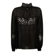Dolce & Gabbana Svarta Kjolar - Camicia Black, Dam