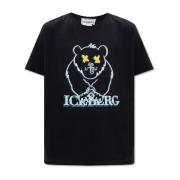Iceberg Logotyp T-shirt Black, Herr