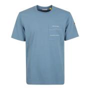 Moncler Genius T-shirts och Polos Blue, Herr