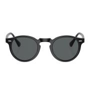 Oliver Peoples Ikoniska Gregory Peck Solglasögon Black, Unisex