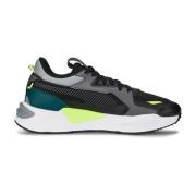 Puma Unisex Syntetiska och Tyg Sneakers Black, Herr