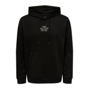 Only & Sons Stilfull Fleece Tröja Black, Herr