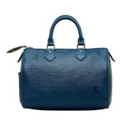 Louis Vuitton Vintage Pre-owned Laeder louis-vuitton-vskor Blue, Dam