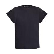 IRO ‘Tabitha’ bomull T-shirt Black, Dam