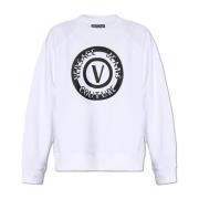 Versace Jeans Couture Oversize sweatshirt White, Herr