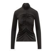 Nineminutes Long Sleeve Tops Black, Dam