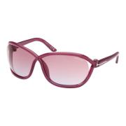 Tom Ford Lila Acetat Dam Solglasögon Purple, Dam