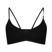 Jacquemus Sleeveles topp Black, Dam