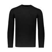 AlphaTauri Svarta Sweaters med 3D Stickteknik Black, Herr