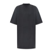 Balenciaga T-shirt med logotryck Black, Dam