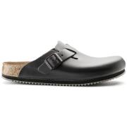 Birkenstock Klassisk läderkänga Black, Herr