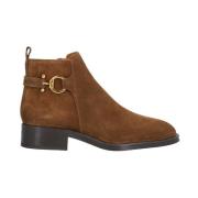 Alpe Dams Casual Kamel Mocka Booties Brown, Dam