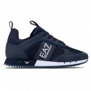 Emporio Armani EA7 Blå Unisex Sneaker Träningsskor Black, Herr