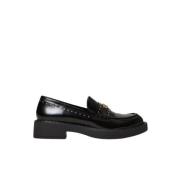 Twinset Platta skor svarta Black, Dam