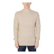 ONLY & SONS Beige Stickad Tröja Beige, Herr